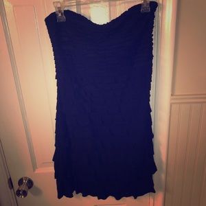 Uber-Flattering Strapless Little Black Dress